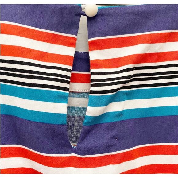 LOFT Ann Taylor Striped Shift Dress Sz 8 - Picture 5 of 5